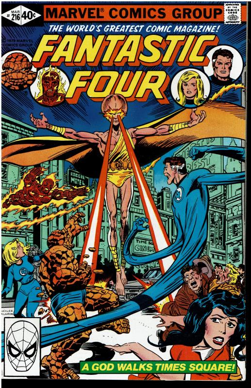 Fantastic Four #216, 8.0 or Better - Blastaar and Futurist Appearance