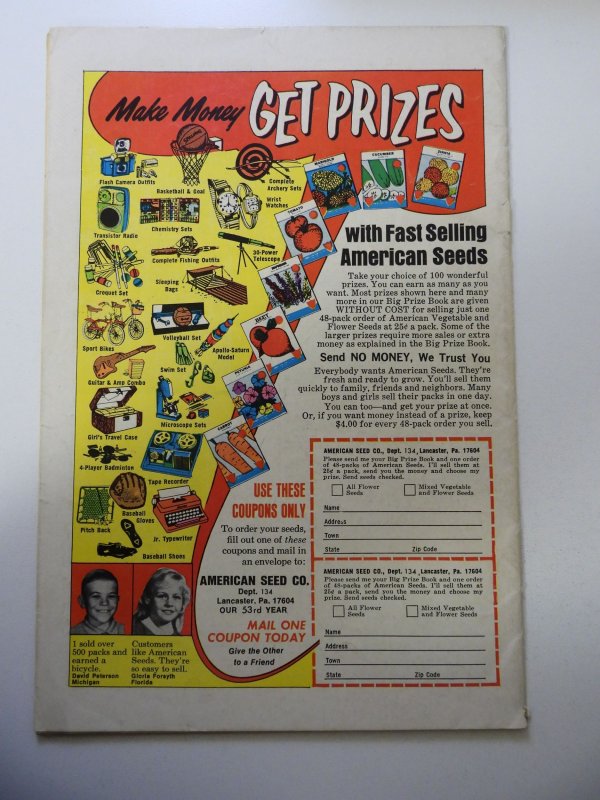 The Forever People #2 (1971) VG Condition cover detached at top staple