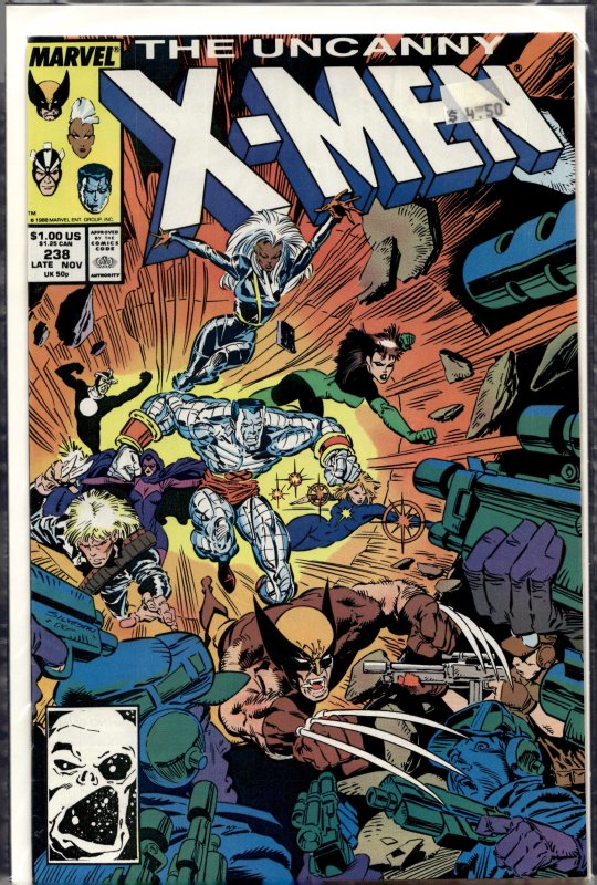 The Uncanny X-Men #238 (1988) X-Men