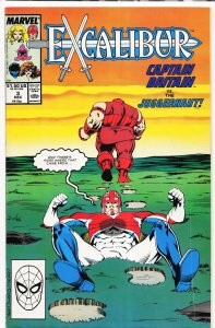Excalibur #3 (1988) Excalibur