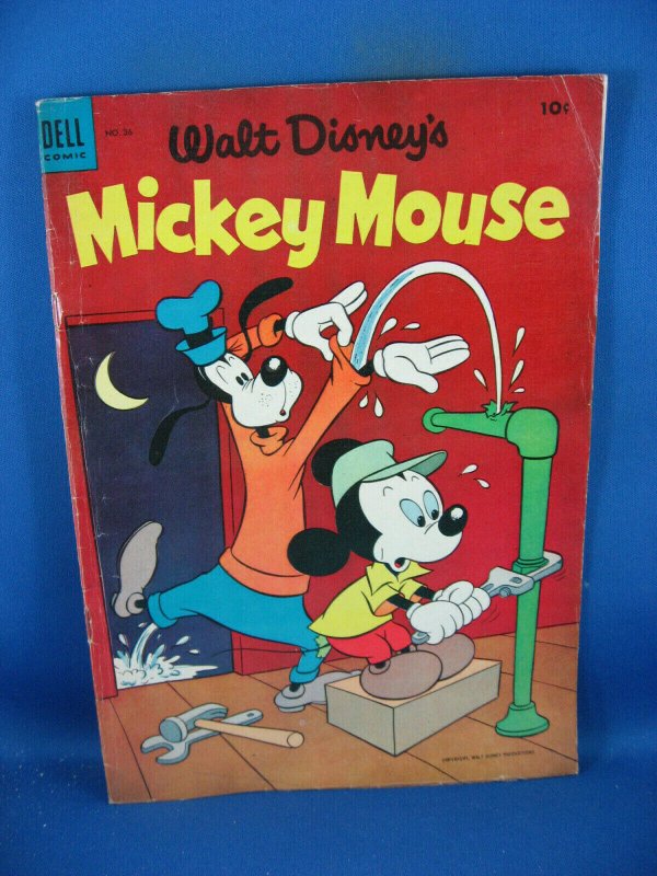 MICKEY MOUSE 36 F+  1954