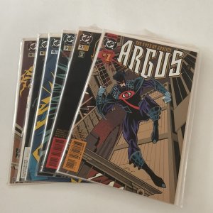 Argus 1 2 3 4 5 6 Lot Run Set Near Mint Nm Dc Comics