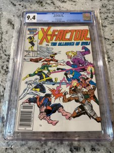 X-Factor # 5 CGC Graded 9.4 Marvel Comic Book Newsstand 1st Apocalypse JH32