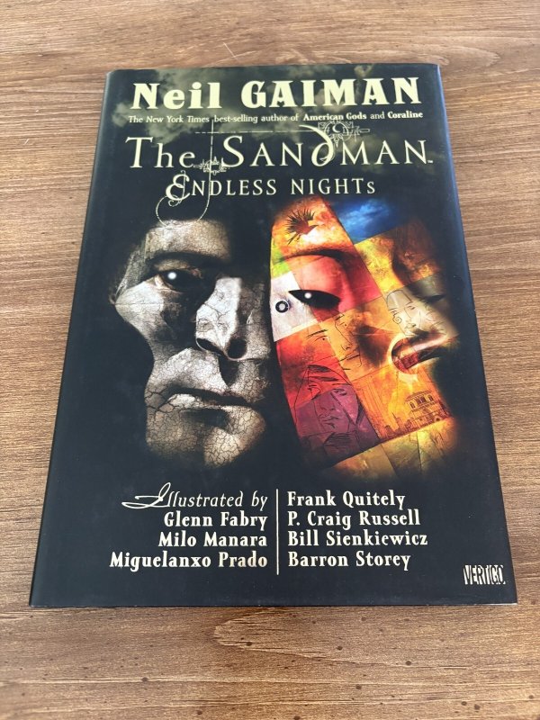 Sandman Endless Nights Neil Gaiman DC Comics Hardcover Graphic Novel Book 2 J377