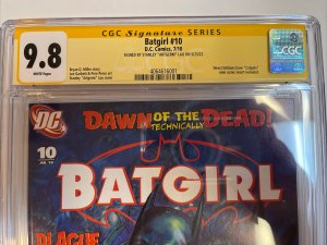 Batgirl (2010) # 10 (CGC SS 9.8) Signed By Stanley Artgem