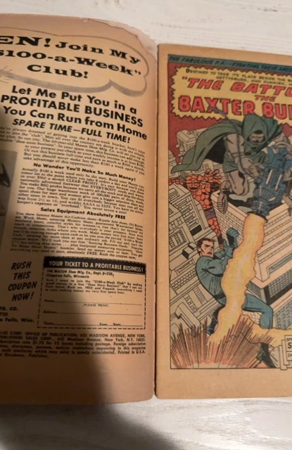 Fantastic Four #40 (1965)Ff4/Daredevil vs Dr doom