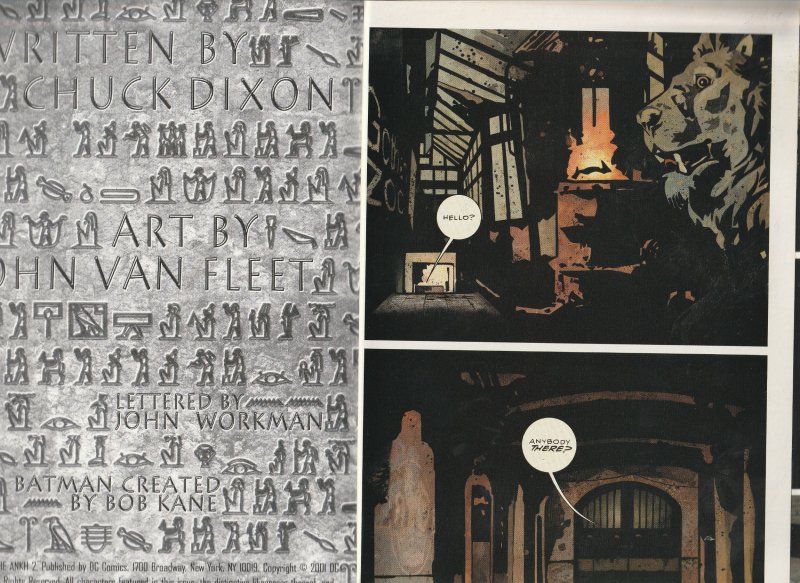 Batman: The Ankh #1,2 (2002)