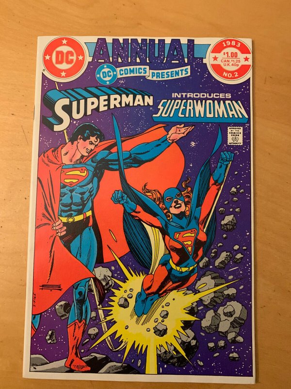 DC COMICS PRESENTS ANNUAL 2, SEE PICS FOR GRADE, SUPERWOMAN