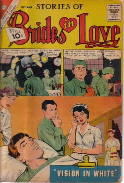 Brides in Love #26 VG ; Charlton | low grade comic September 1961 Doctor Nurse C