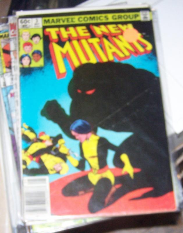 NEW MUTANTS  # 3 1983  marvel CANNONBALL  KARMA WOLFSBANE XIAN SUNSPOT PSYCHE