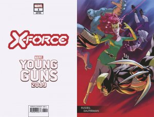 X-force #1 Dauterman Young Guns Var Dx Marvel Comics Comic Book