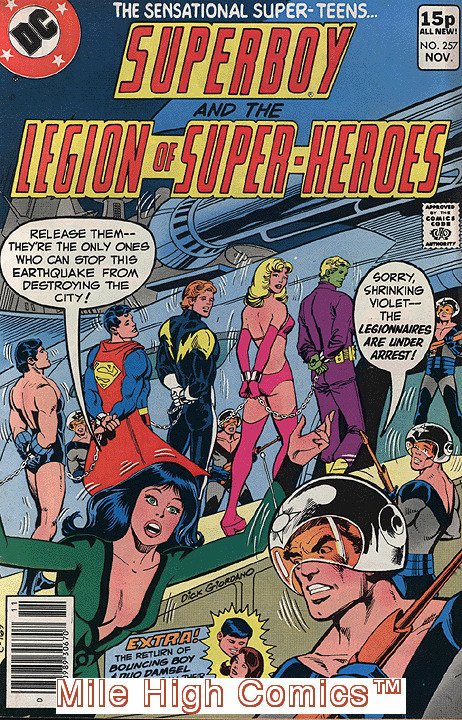 SUPERBOY  (1949 Series)  (DC) #257 BRITISH Fine Comics Book