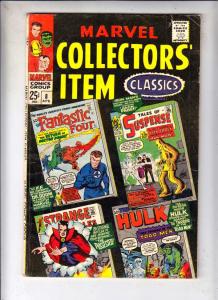 Marvel Collectors' Item #8 (Apr-67) VG Affordable-Grade Fantastic Four, Mr. F...