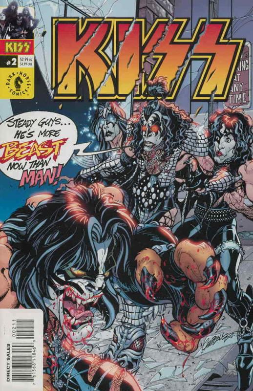 Kiss (Dark Horse) #2 VF/NM; Dark Horse | save on shipping - details inside