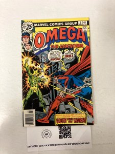 OMEGA THE UNKNOWN #3 VOL. 1 7 1ST APP FN-VF Marvel Comics Group 14 LI1