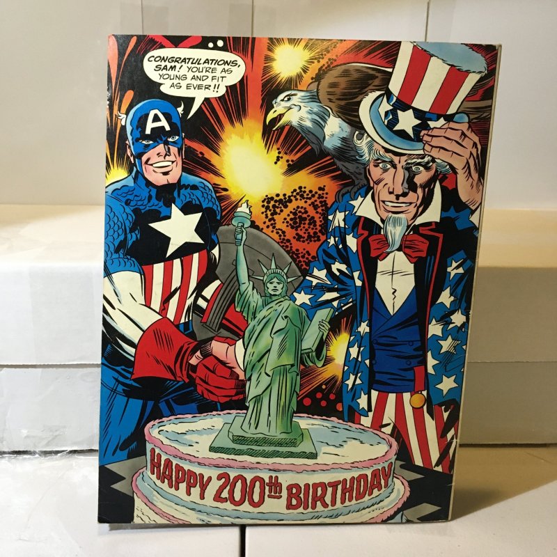 Marvel Treasury Special Featuring Captain Americas Bicentennial Battles