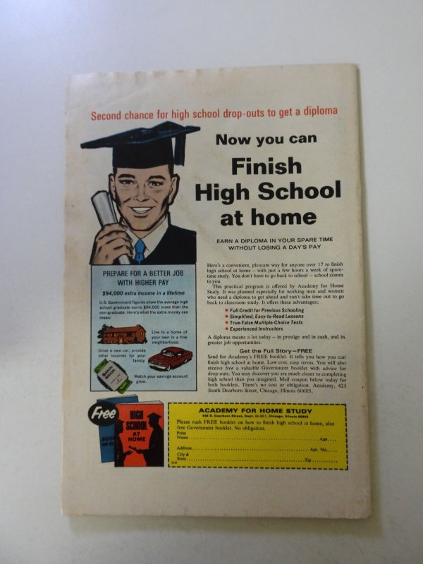 The Avengers #89 (1971) VG+ condition moisture damage