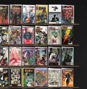 Huge Lot 150+ Comics with Old Man Logan, Justice League, Weirdworld & More!