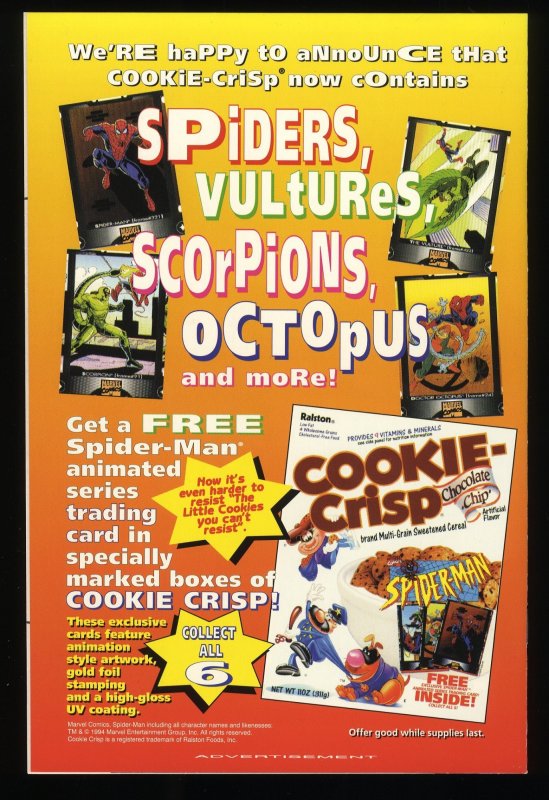 Spider-Man Adventures #1 NM 9.4 Foil Embossed Variant