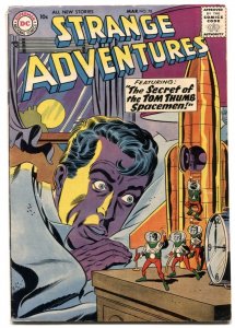 Strange Adventures #78 1957- Tom Thumb Spacemen FN