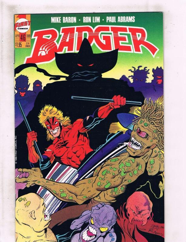 Lot of 5 Badger First Comic Books #42 43 44 45 46 WT5