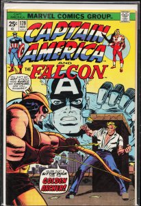 Captain America #179 (1974) Captain America and the Falcon