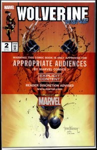 Wolverine: Revenge #2 Red Band Kirkham Cover (2024) Wolverine