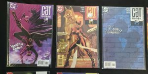 CATWOMAN 10PC (VF/NM) WAR GAMES, ICED BY ZEISS, TRUE ROMANCE? 2004-05