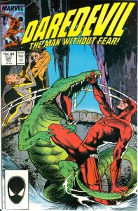 Daredevil #247 VF/NM ; Marvel | Black Widow Charles Vess