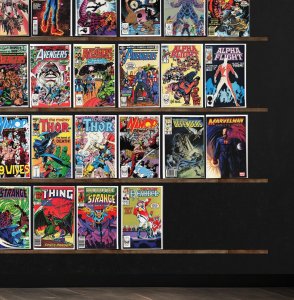 Huge Lot 150+ Comics with The Avengers, Alpha Flight, Batman, Iron Man & More!