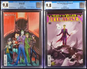 ?? Batman 89 Hell Arisen 3 CGC 9.8 3rd print set 1st appearance Punchline