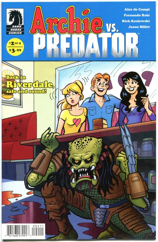 ARCHIE vs PREDATOR #1 2 3 4 A, NM, Surfing Frenemy, 2015, more in store