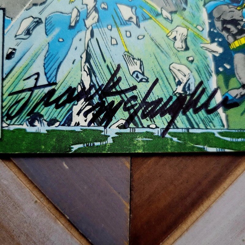 DETECTIVE COMICS #462 (DC 1976) SIGNED By Artist/Inker FRANK McLAUGHLIN / Batman