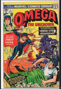 Omega the Unknown #1 (1976) Omega the Unknown [Key Issue]