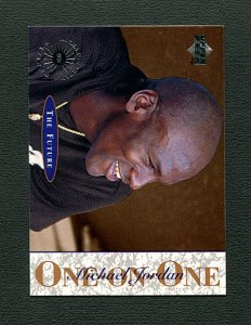 1995 Michael Jordan Upperdeck One on One Insert Set (NM-MT)