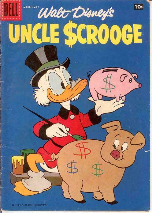 UNCLE SCROOGE 21 VG    Mar.-May 1958 COMICS BOOK