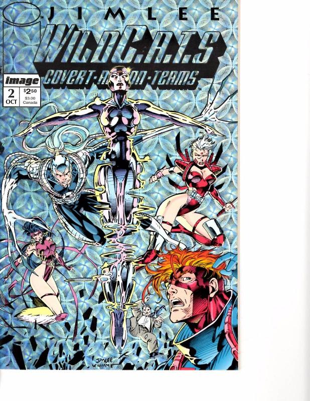 Lot Of 2 Comic Book Image Stormwatch #1 and Wildcats #2  AH12