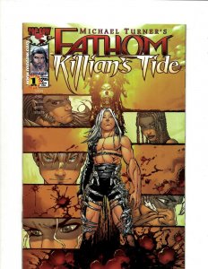 12 Comics Fathom 1 Elf 1 Dark 2 Battlebook Death 1 Descend 1 Ernie 4 Gen 1+ J415