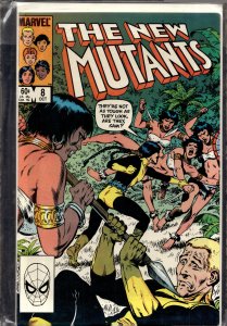 The New Mutants #8 (1983) New Mutants [Key Issue]