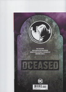 Dceased harley Quinn Kiss #1 variant cover