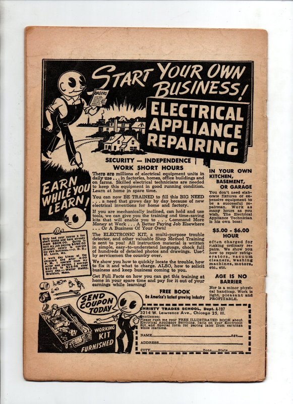 Wild Bill Hickok #11 - western - Avon 1952 - GD