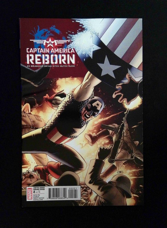Captain America Reborn #2B  MARVEL Comics 2009 VF  Cassaday Variant