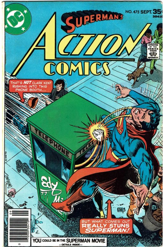 Action Comics #475 - Superman VF