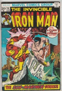 Iron Man #54 (Oct-71) FN/VF Mid-High-Grade Iron Man