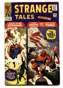 STRANGE TALES #133 comic book 1965-DR STRANGE-HUMAN TORCH DITKO VG