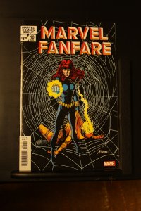 Marvel Fanfare #10 Facsimile Edition Cover Black Widow