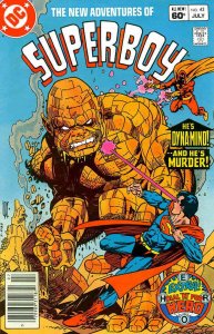 New Adventures of Superboy, The #43 (Newsstand) VF ; DC | Dial H For Hero