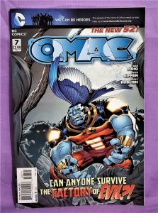 DC New 52 O.M.A.C. #1 - 8 Dan Didio Keith Giffen Scott Koblish (DC, 2011)!