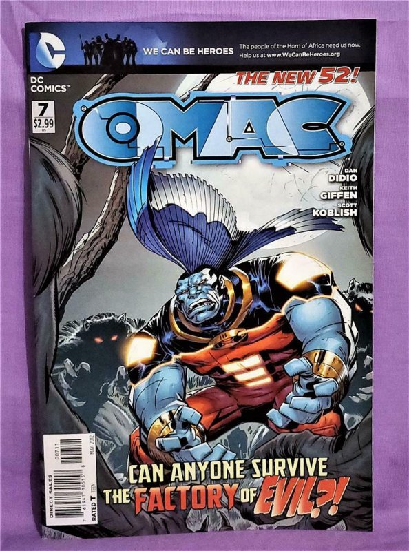 DC New 52 O.M.A.C. #1 - 8 Dan Didio Keith Giffen Scott Koblish (DC, 2011)!