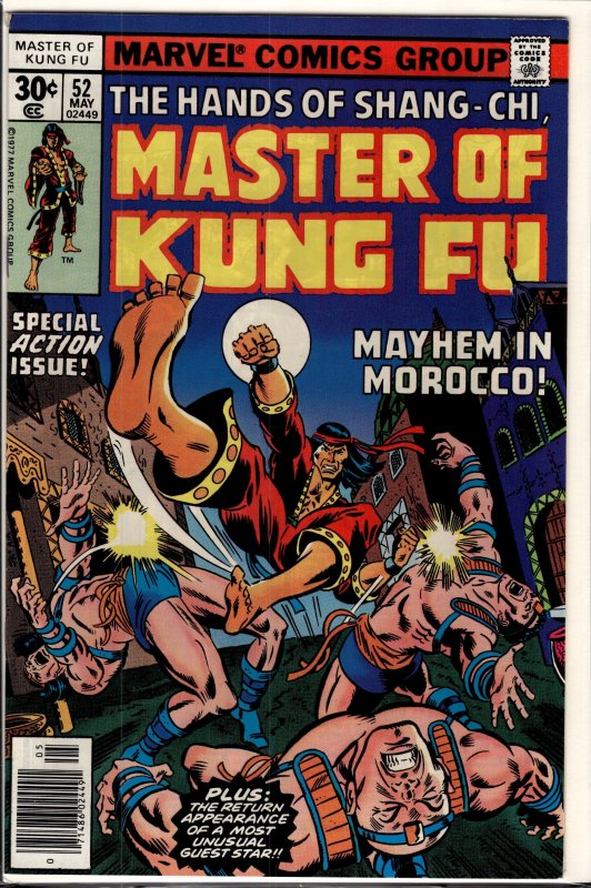 Master of Kung Fu #52 (1977) Master of Kung Fu / Shang-Chi